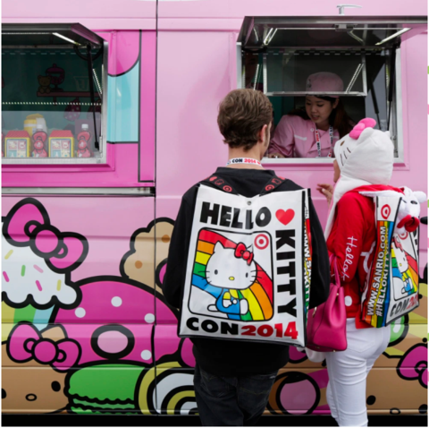 Hello Kitty Cafe Truck to visit Bakersfield on tour