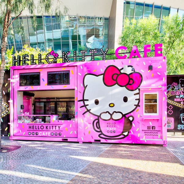 Check Out The Adorable Hello Kitty Cafe In Las Vegas - Secret Las
