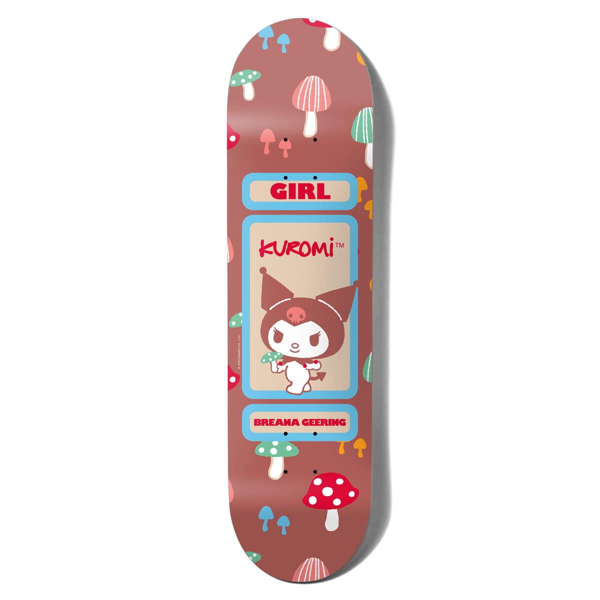 Kuromi x GIRL Geering Deck (Woodland Wonder) Toys&amp;Games Girl Skateboards   