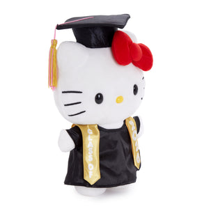 Hello Kitty 9" Cap and Gown Graduation Plush (Gold) Plush HUNET GLOBAL CREATIONS INC