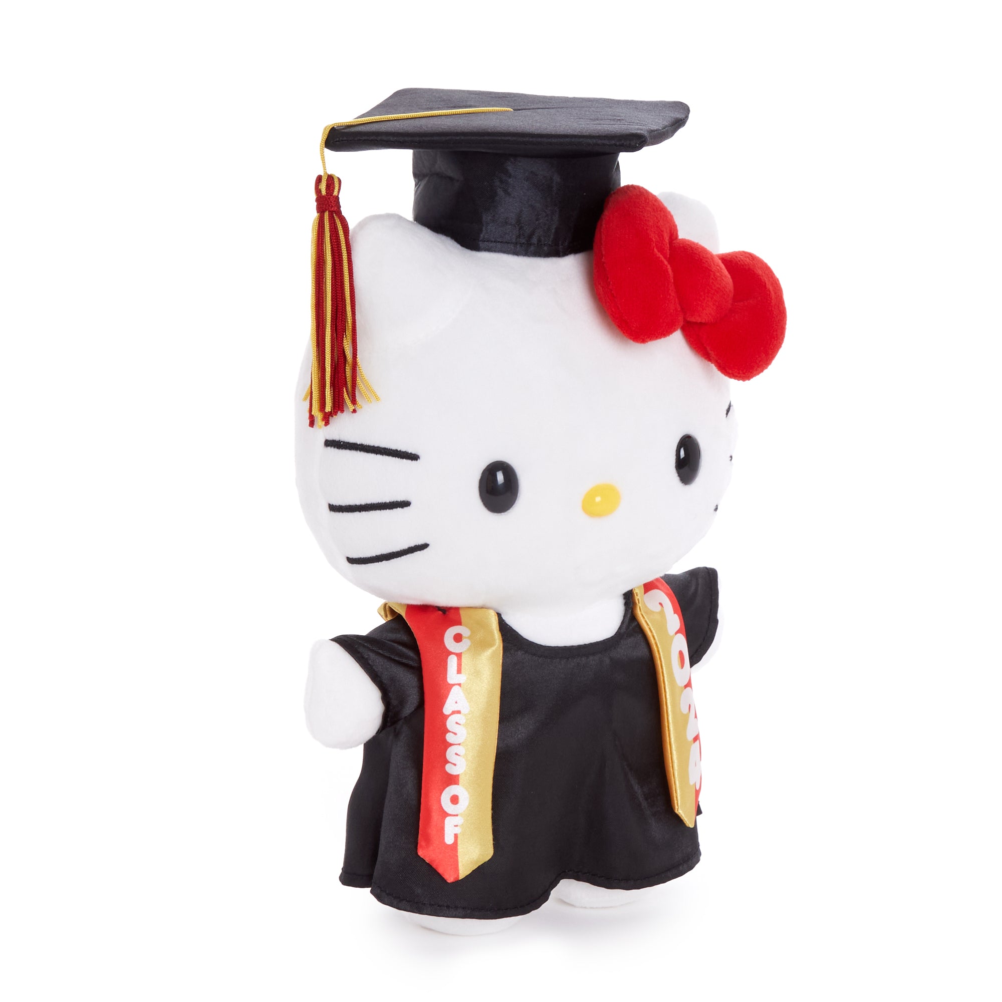 Hello Kitty 9" Cap and Gown Graduation Plush (Red) Plush HUNET GLOBAL CREATIONS INC   