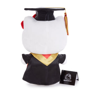 Hello Kitty 9" Cap and Gown Graduation Plush (Red) Plush HUNET GLOBAL CREATIONS INC