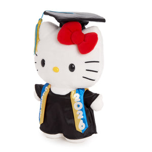 Hello Kitty 9" Cap and Gown Graduation Plush (Blue) Plush HUNET GLOBAL CREATIONS INC