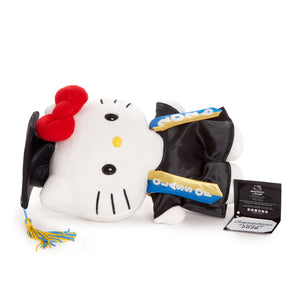 Hello Kitty 9" Cap and Gown Graduation Plush (Blue) Plush HUNET GLOBAL CREATIONS INC
