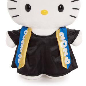 Hello Kitty 9" Cap and Gown Graduation Plush (Blue) Plush HUNET GLOBAL CREATIONS INC