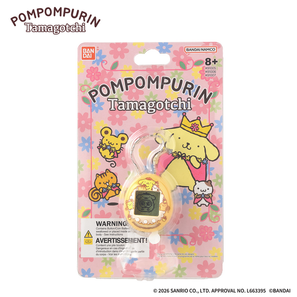 Pompompurin x Tamagotchi Nano (Caramel Pudding)