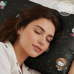 Hello Kitty Zodiac Satin Pillowcase Home Goods Franco Manufacturing Co Inc