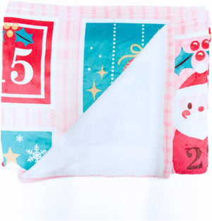 Hello Kitty Holiday Throw Blanket (Advent Calendar) Home Goods Franco Manufacturing Co Inc