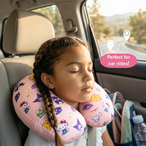 Hello Kitty and Friends Travel Neck Pillow (Travel Crew) Travel Franco Manufacturing Co Inc