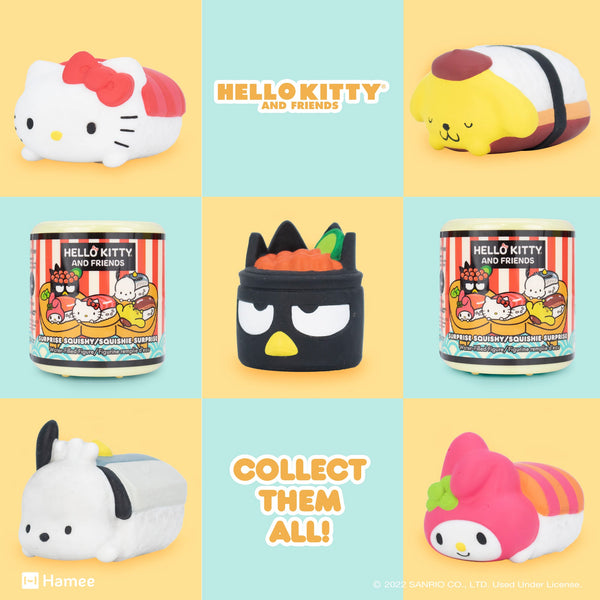 Hello Kitty and Friends Sushi Capsule Squishies (Series 4)