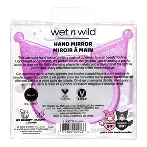 My Melody & Kuromi x Wet n Wild Hand Mirror (Kuromi) Beauty MARKWINS