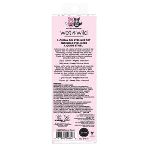 My Melody & Kuromi x Wet n Wild Liquid & Gel Eyeliner Set (My Melody) Beauty MARKWINS
