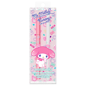 My Melody & Kuromi x Wet n Wild Liquid & Gel Eyeliner Set (My Melody) Beauty MARKWINS