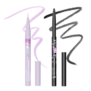 My Melody & Kuromi x Wet n Wild Liquid & Gel Eyeliner Set (Kuromi) Beauty MARKWINS
