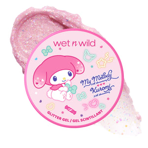 My Melody & Kuromi x Wet n Wild Glitter Gel (My Melody) Beauty MARKWINS