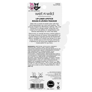 My Melody & Kuromi x Wet n Wild Glossy Lip Liner Lipstick (Kuromi)