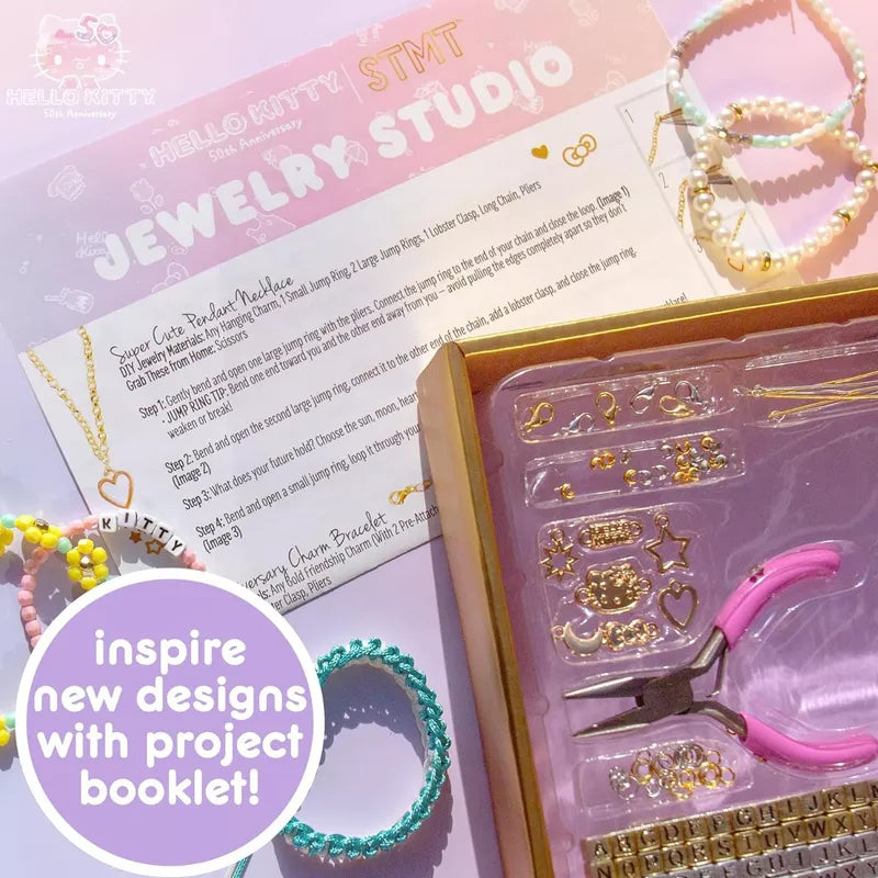 Hello Kitty x STMT 50th Anniversary DIY Jewelry Studio Kit Toys&amp;Games HORIZON   