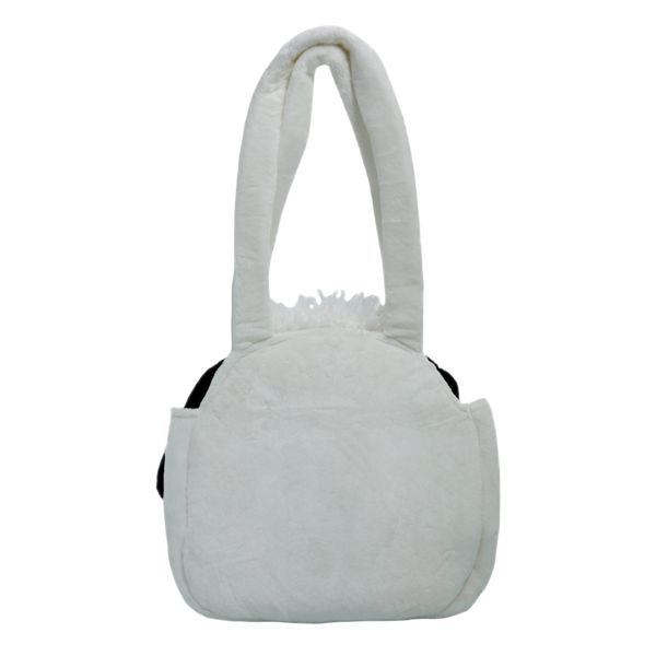 Pochacco Face Plush Tote Bag