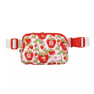 My Melody x Strawberry Shortcake Fanny Pack Bags BIOWORLD
