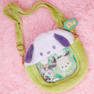 Pochacco Plush Crossbody Ita-Bag Bags Global Original