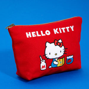 Hello Kitty Zipper Pouch (Red Classic Series) Bags NAKAJIMA CORPORATION