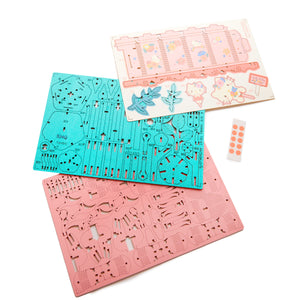 Hello Kitty Pink Rose 3D Wooden Puzzle Toys&Games HANDS CRAFT