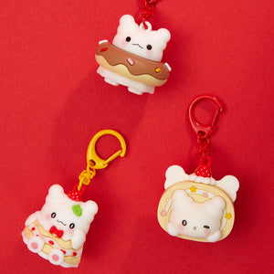 Hanamaruobake Keychain Blind Box (I Love Sweets Series) Accessory Japan Original