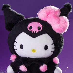 Hello Kitty 2025 Halloween 8" Plush (Kuromi 20th Anniv.) Plush HUNET GLOBAL CREATIONS INC