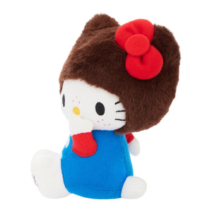 Hello Kitty x Monchhichi 7" Overalls Plush (Hello Kitty) Plush Aliquantum International Inc