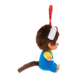 Hello Kitty x Monchhichi Plush Mascot Clip (Monchhichi) Plush Aliquantum International Inc