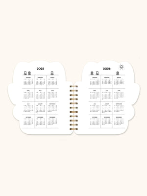 Hello Kitty x Studio Oh! 2026 Playful Pink Die-Cut Weekly Planner