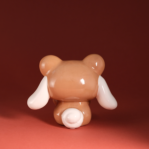 Cinnamoroll & Teddy Bear Love Ceramic Figurine Home Goods Blue Sky