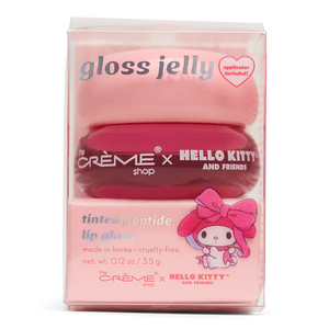 My Melody x The Crème Shop Gloss Jelly Tinted Peptide Lip Glaze (Bubblegum) Beauty The Crème Shop