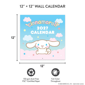 Cinnamoroll 2027 Classic Wall Calendar