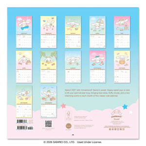 Cinnamoroll 2027 Classic Wall Calendar