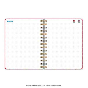 Hello Kitty and Friends 2027 Retro Deluxe Compact Flexi Planner