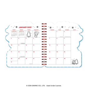 Hello Kitty and Friends 2027 Retro Die-Cut Weekly Planner