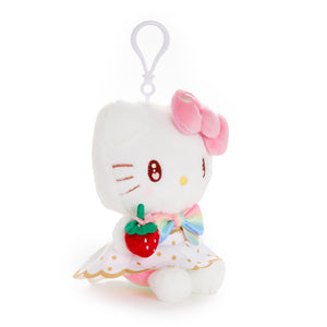 Hello Kitty Plush Mascot Clip (Strawberry Rainbow Series) Plush NAKAJIMA CORPORATION