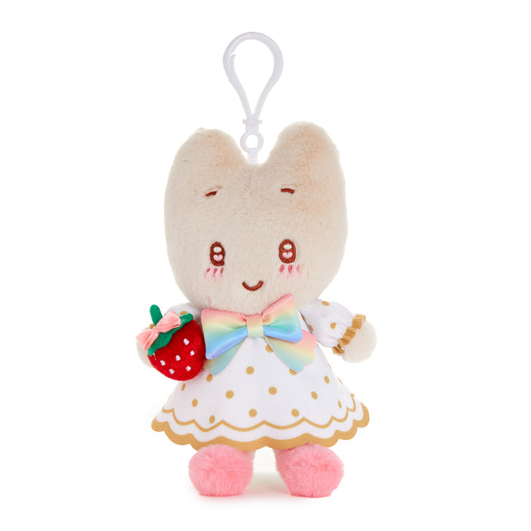 Marron Cream Plush Mascot Clip (Strawberry Rainbow Series)