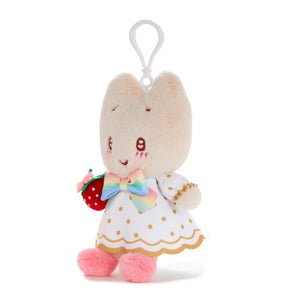 Marron Cream Plush Mascot Clip (Strawberry Rainbow Series) Plush NAKAJIMA CORPORATION