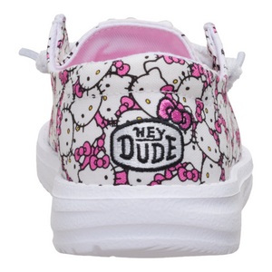 Hello Kitty x HEYDUDE Wendy All-Over Print Slip-On Shoe (Youth) Shoes Hey Dude Inc