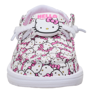 Hello Kitty x HEYDUDE Wendy All-Over Print Slip-On Shoe (Youth) Shoes Hey Dude Inc