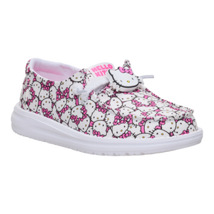 Hello Kitty x HEYDUDE Wendy All-Over Print Slip-On Shoe (Youth) Shoes Hey Dude Inc