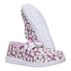 Hello Kitty x HEYDUDE Wendy All-Over Print Slip-On Shoe (Adult) Shoes Hey Dude Inc