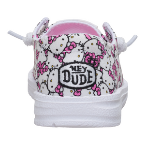 Hello Kitty x HEYDUDE Wendy All-Over Print Slip-On Shoe (Toddler) Shoes Hey Dude Inc