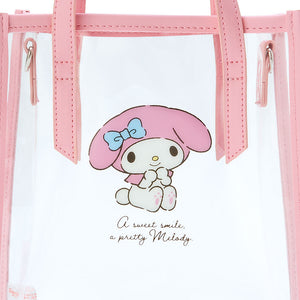 My Melody Clear Convertible Mini Tote Bags Japan Original   