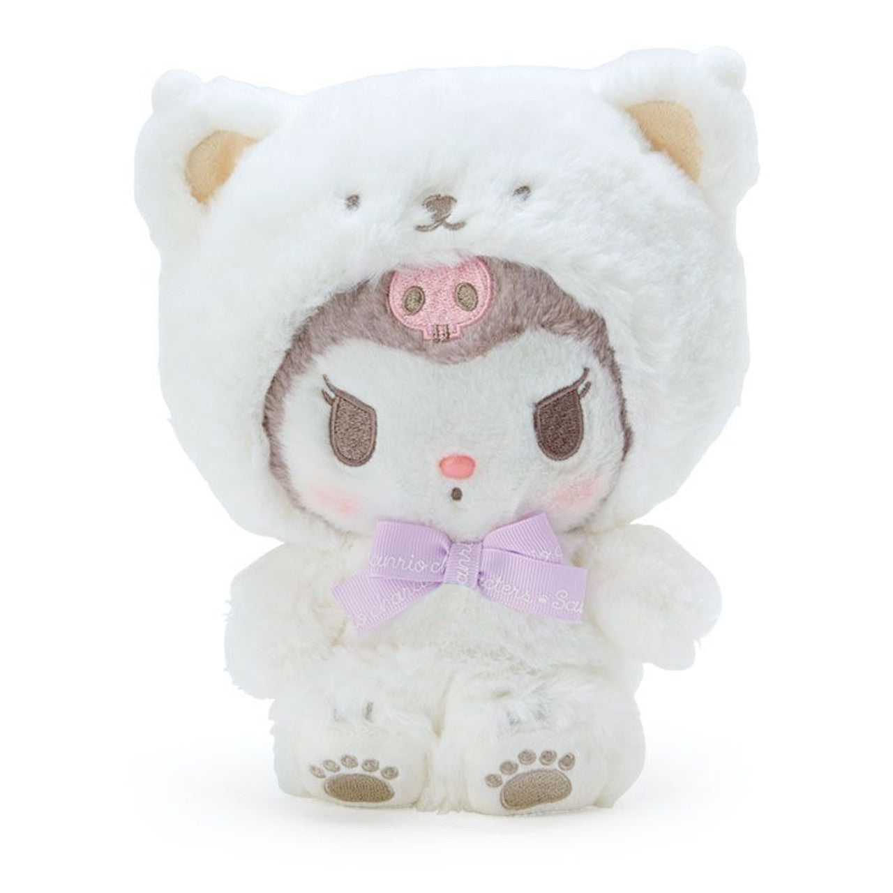 Kuromi 8" Plush (Fluffy Polar Bear Series) Plush Japan Original   