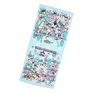 Sanrio Characters Hand Towel (Day at the Funfair Series) Home Goods Japan Original