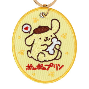 Pompompurin Mascot Badge Keychain (Sanrio Character Award Series) Accessory Japan Original
