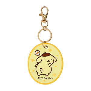 Pompompurin Mascot Badge Keychain (Sanrio Character Award Series) Accessory Japan Original